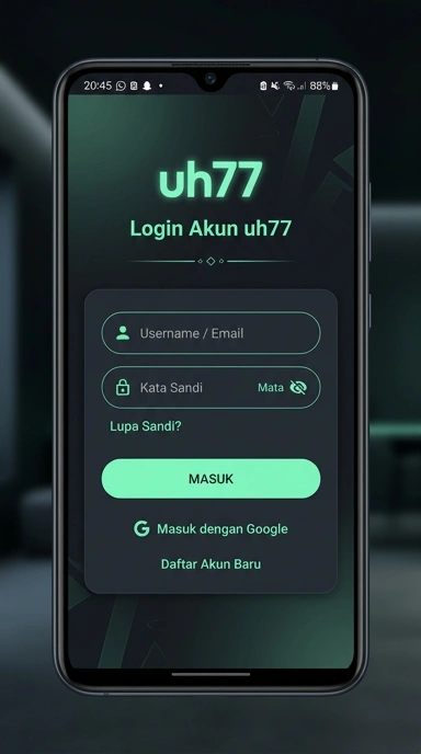 Panduan Login Akun uh77 untuk Pengguna Android